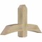 Ekena Millwork Bellingham Rough Sawn Timber Gable Bracket, Douglas Fir, 48"W x 26"H x 6"D x 6"F, 13/12 Pitch GBW048X26X0606BEL00RDF - alternate 2